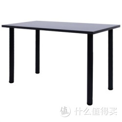 need 尼德  AC1CB 宜家简易电脑桌子 (120*60) E1级环保无味 黑面黑腿