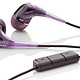 AKG 爱科技  K350 入耳式耳机 音量线控带麦 iPhone专用 紫色 附赠便携包
