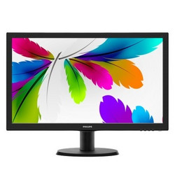 移动端：PHILIPS 飞利浦 233V5QSBP 23英寸PLS面板 宽屏液晶显示器