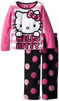 Hello Kitty 凯蒂猫 Cozy Fleece Pajama Set 睡衣裤 套装 粉红色 