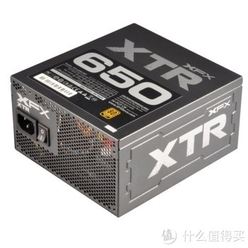 XFX 讯景 XTR系列 650W电源（80PLUS金牌，全模组，背线，智能控温）