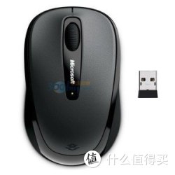 Microsoft 微软 无线蓝影 便携鼠标 3500 金属灰+雷柏  M218 无线光学鼠标