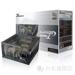 SEASONIC 海韵  P-460FL电源（额定460W/80PLUS白金/无风扇/全模组/支持SLI/支持走背板线)