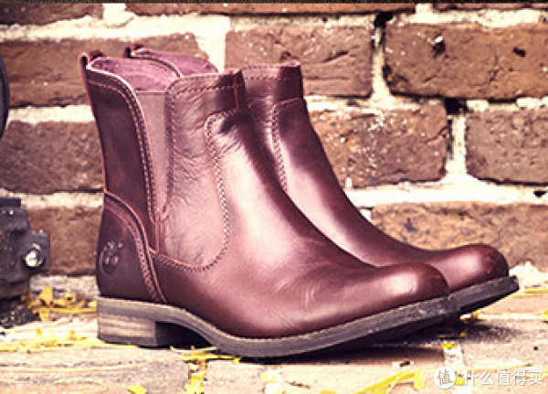 38.5码起:Timberland 添柏岚 EK Savin Hill Chelsea 女款真皮短靴