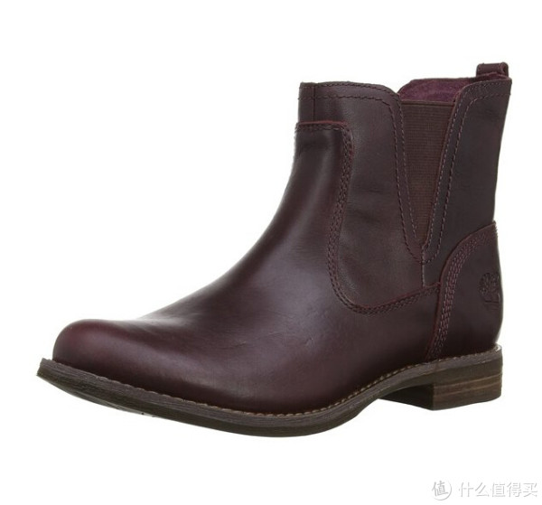 38.5码起:Timberland 添柏岚 EK Savin Hill Chelsea 女款真皮短靴