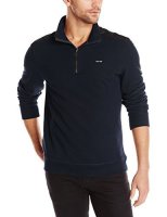 Calvin Klein Sportswear  Solid Pique Fleece 1/4 Zip 男款休闲运动衫 