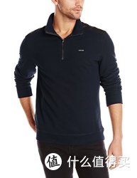 Calvin Klein Sportswear  Solid Pique Fleece 1/4 Zip 男款休闲运动衫 