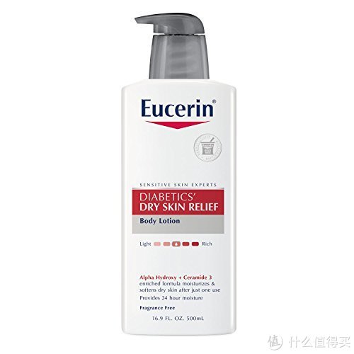 Eucerin 优色林 Diabetics' Dry Skin Relief Body Lotion 保湿身体乳 500ml