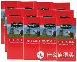Good Burry 谷德堡 低脂牛奶1L*12(德国进口)
