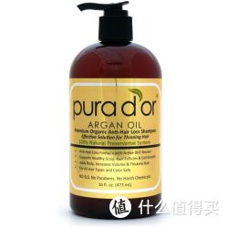 Pura d'or Premium Organic Anti-Hair Loss Shampoo 金标天然有机防脱洗发水 473ml