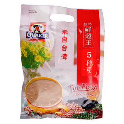 QUAKER 桂格 鲜谷王 5种豆 固体饮料 380g 台湾地区进口*2件
