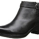 Clarks 其乐 Malia Hawthorn 女士真皮短靴黑色7.5B