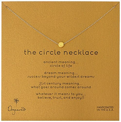 Dogeared Karma &quot;The Circle Necklace&quot; 金豆 锁骨链