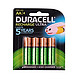 DURACELL 金霸王 AA 2400mAh镍氢充电电池4粒装+BBS 宝贝星 电动钓鱼玩具