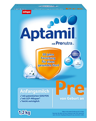 Aptamil 爱他美 PRE 初生儿奶粉（0-6个月）1.2kg*3盒