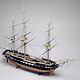 Revell 威望 1:96 USS Constitution 宪法号帆船模型