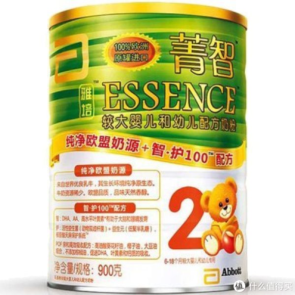 Abbott 雅培 菁智较大婴儿和幼儿配方奶粉 2段 900g