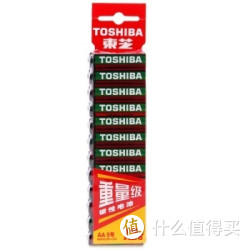 TOSHIBA 东芝 R6PSG SP-12TC 碳性电池 五号超值耐用型12粒/卡