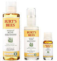 Burt's Bees 小蜜蜂 Natural Acne Solutions 3 Step Regimen Kit祛痘护肤套装