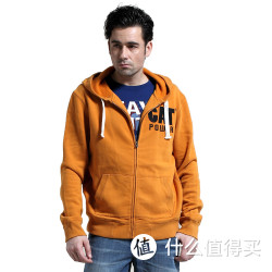 CAT 卡特彼勒 CB3MKHOZ171W31 春季户外男卫衣 纯棉 橙色*2