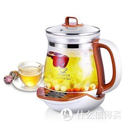 NINTAUS 金正 养生壶JZW-1505E（流线型外观设计 多功能养生 加厚高硼硅玻璃 480分钟智能定时）
