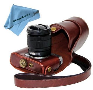 Fujifilm X-M1 (XM1, X-a1)  16-50mm真皮相机包