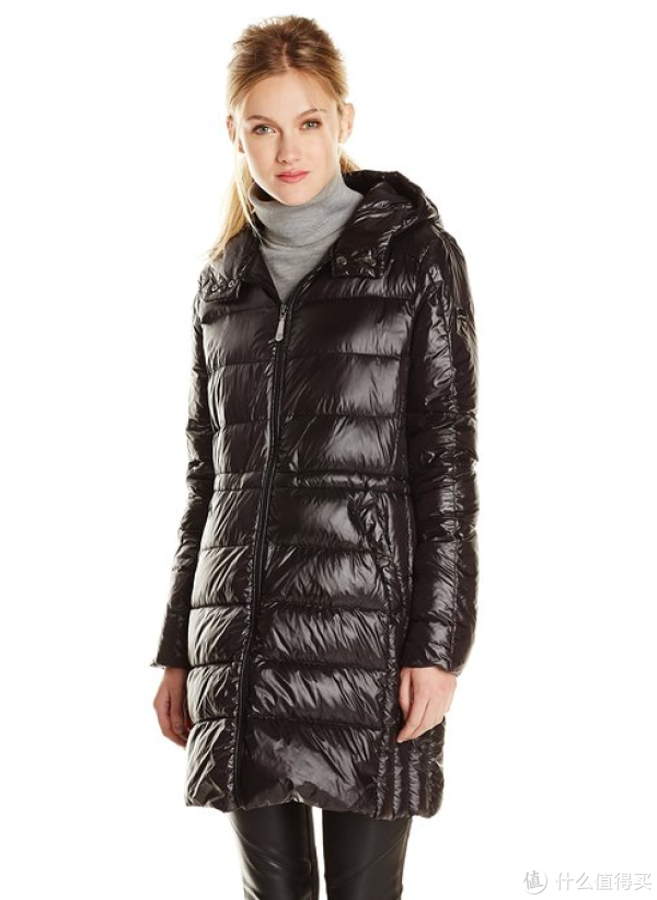 VINCE CAMUTO Mid Length Lightweight 女士超轻保暖棉服
