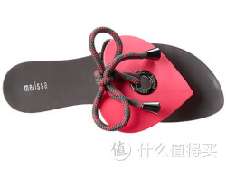 MELISSA 梅丽莎 BLISS 平底多色绑带桃心凉鞋