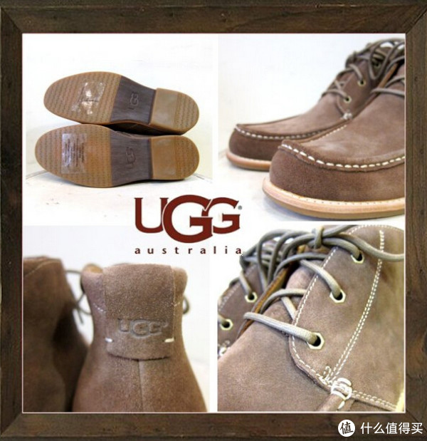 UGG australia Via Lungarno 男士真皮短靴