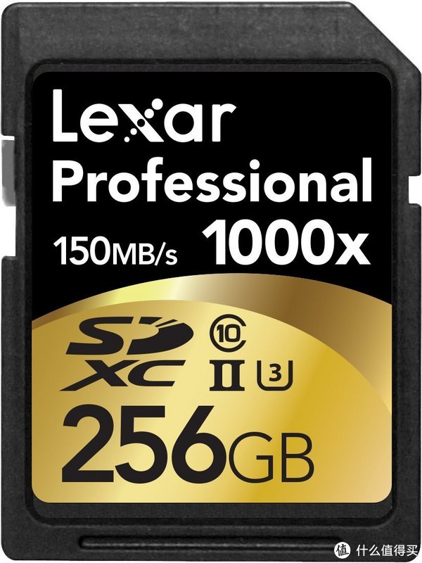 Lexar 雷克沙 Professional 1000x U3 256G 高速SD卡（读取150M/s、写入95M/s）