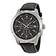 SEIKO 精工 Chronograph Black Dial Black Leather SKS421P2三眼计时男表