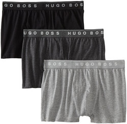 凑单品：HUGO BOSS 男士纯棉平角内裤（3条装）