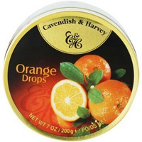 Cavendish & Harvey 嘉云 香橙味糖果200g 德国进口