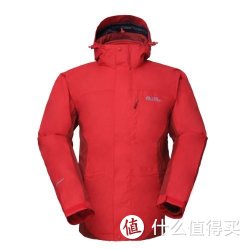 MOBI GARDEN 牧高笛 户外徒步系列 男式 专业套绒两件套冲锋衣纪念款（鸿雁）NMB031003