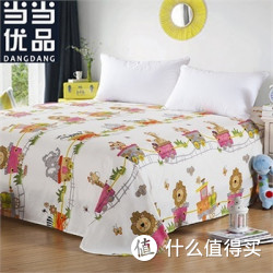 当当优品 纯棉斜纹印花单人床单 辛巴传奇 180*230cm