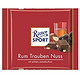 Ritter SPORT 朗姆酒榛子葡萄干味夹心牛奶巧克力 100g