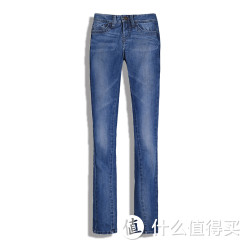 LEE 李 女款蓝色立体剪裁弹力修身牛仔裤LWN465S07212