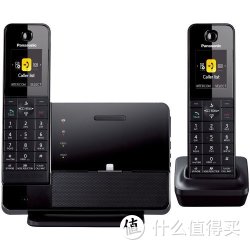 Panasonic 松下 KXPRL262B DECT 6.0 1.9 GHz Link2Cell 一拖二无绳电话套装