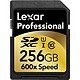 Lexar 雷克沙 Professional 600x LSD256CRBNA600 256GB SD存储卡（90M/s）