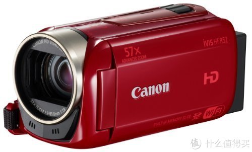 Canon 佳能 HF R52 宝宝摄像机 红色