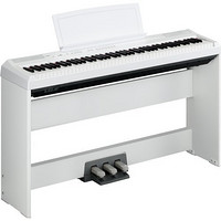 YAMAHA 雅马哈 P-105WH 88键数码钢琴(含琴架L-85及LP-5A三踏板) 白色