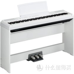 YAMAHA 雅马哈 P-105WH 88键数码钢琴(含琴架L-85及LP-5A三踏板) 白色