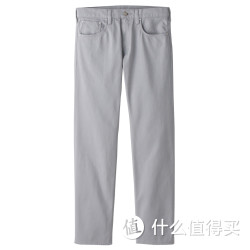 MUJI 无印良品 男式 斜纹棉布多色标准裤