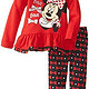 凑单品：迪斯尼  Little Girls' Minnie Mouse 两件套女孩衣服