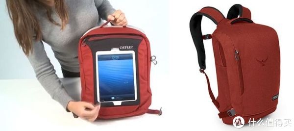 OSPREY Pixel Port 城市双肩包 22L 红色款