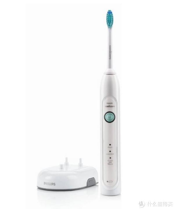 PHILIPS 飞利浦 HX6730/02 充电式声波震动牙刷(雾白)