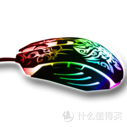 7qiaoshou 七巧手 剑锋M8 游戏鼠标 七彩
