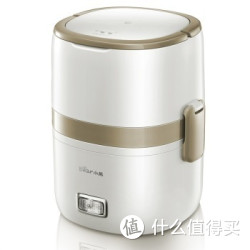 限地区：Bear 小熊 DFH-A15D1双层蒸煮电热饭盒 加热保温饭盒1.5L