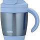 THERMOS 膳魔师 JCV-270 P 带柄保温咖啡杯 蓝色（270ML）