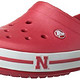 crocs 卡骆驰 Unisex Crocband Nebraska Clog红色洞洞鞋